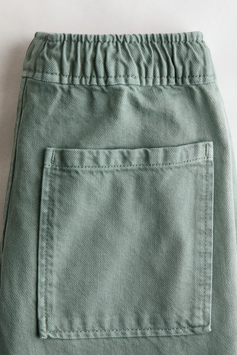 H&M Cotton twill joggers