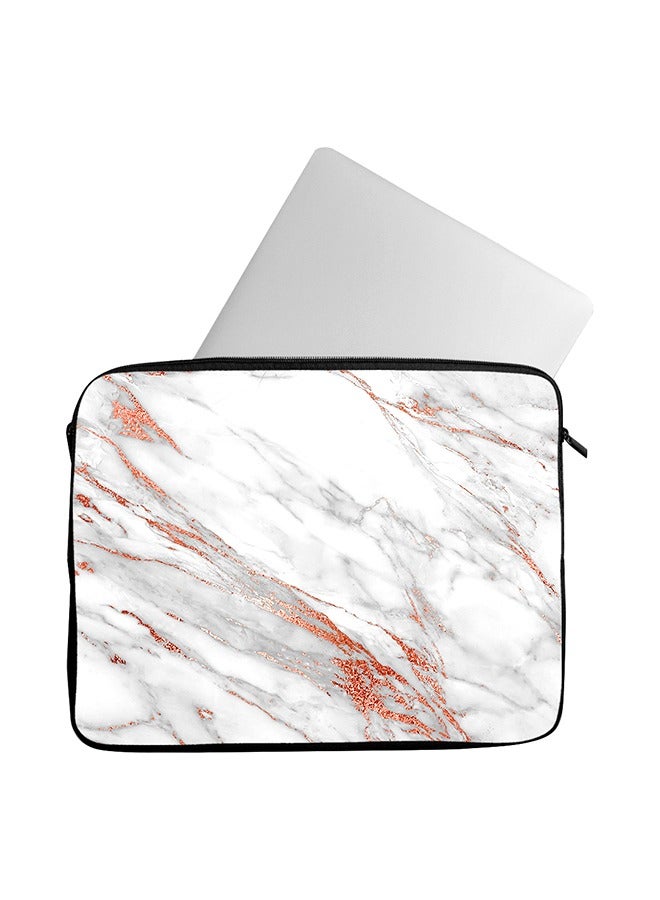 LIT Pink Marble Printed Laptop Sleeve - Image 2
