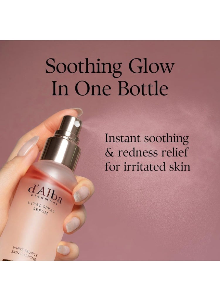 d'Alba Dull & Dehydrated Skin Solution – D’Alba Vital Spray Serum + Waterfull Essence Sunscreen SPF50+ for Radiance & Deep Hydration - Image 2