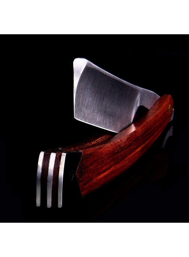 Grandslam Men Straight Shaving Razor Badger Hair Brush Stand Holder Leather Strop Soap Bowl - Image 5