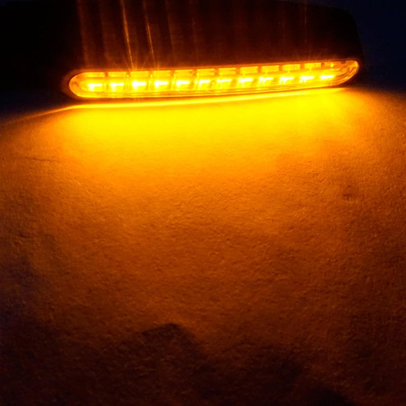 Yurefax Motorcycle Turn Signal Lights (2PCS Red) - Image 4