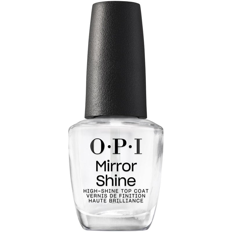 OPI Mirror Shine Top Coat | Nail Polish Top Coat | Brilliant & Glossy, High Shine, Protects Nails - Image 1