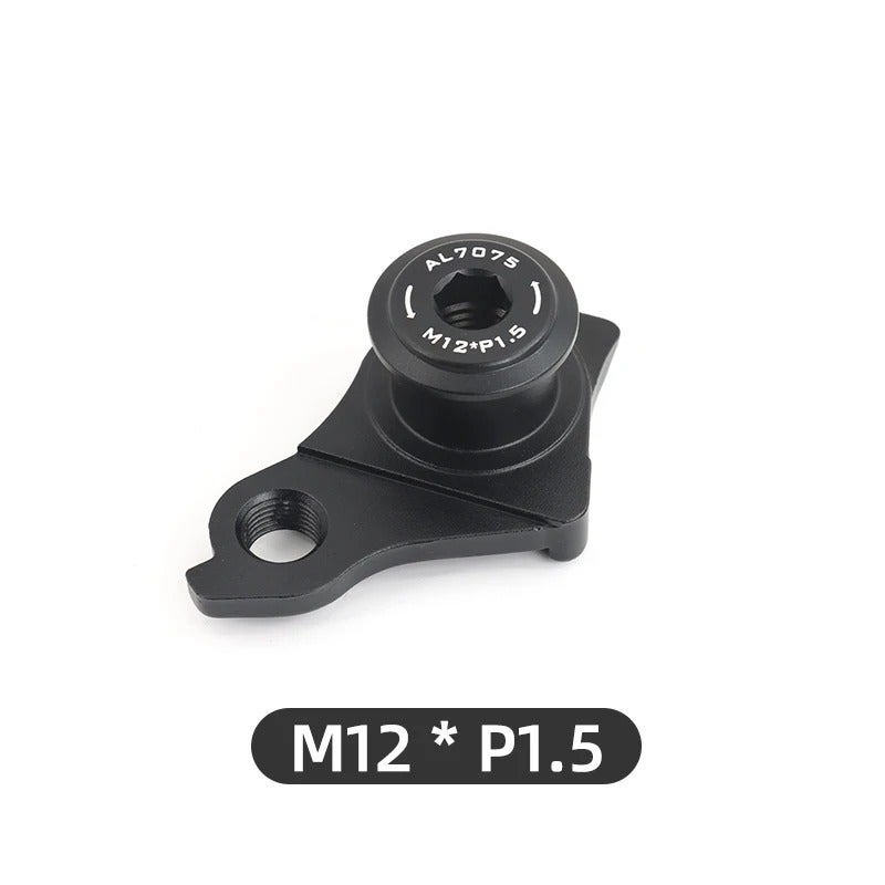 WAKE M12 1.0P 1.5P UDH Rear Derailleur Hanger Mount Adapter for MTB Road Bike Thru Axle Frame Tail Hook - M12-1.5P - Image 1