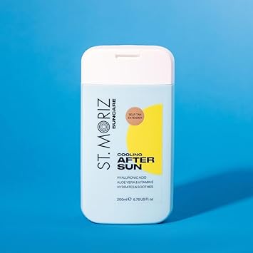 St. Moriz St Moriz Suncare Cooling After Sun Body Lotion with Self Tan Extender After Sun Care Cooling Body Moisturiser with Hyaluronic Acid Aloe Vera Vitamin E Dermatologically Tested Vegan 200ml - Image 2