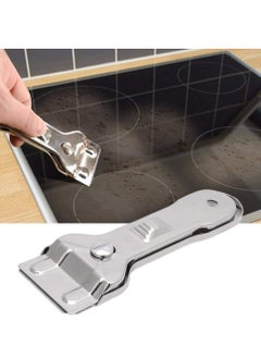 Oasisgalore Multi-Functional Glass Razor Blade Scraper For Glass, Glass Stove Top Cleaner And Scraper for Oven Cooker Window  - Image 1