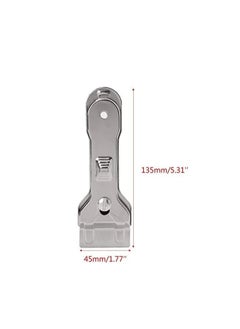 Oasisgalore Multi-Functional Glass Razor Blade Scraper For Glass, Glass Stove Top Cleaner And Scraper for Oven Cooker Window  - Image 3