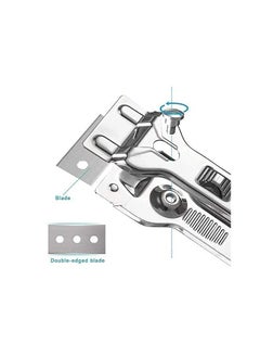 Oasisgalore Multi-Functional Glass Razor Blade Scraper For Glass, Glass Stove Top Cleaner And Scraper for Oven Cooker Window  - Image 5