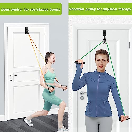 Kipika Heavy Duty Door Anchor Attachment Shoulder Pulley Over Door Rehab Exerciser for Rotator Cuff Recovery Strength Training Physical Therapy Exercise Home Gym - Image 5