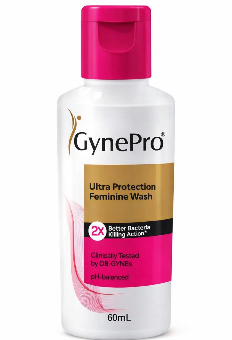 GynePro Ultra Protection Feminine Wash 60 ml - Image 1