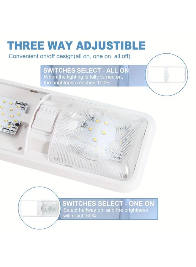 مصابيح LED داخلية 12 فولت 1000 لومن أبيض طبيعي للمقطورات الترفيهية والمخيمين والمقطورات والقوارب والسيارات - Image 5