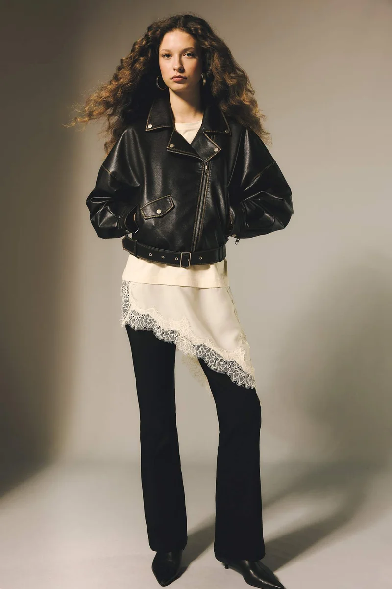 DeFacto Flare Fit Regular Waist Standard Length Trousers