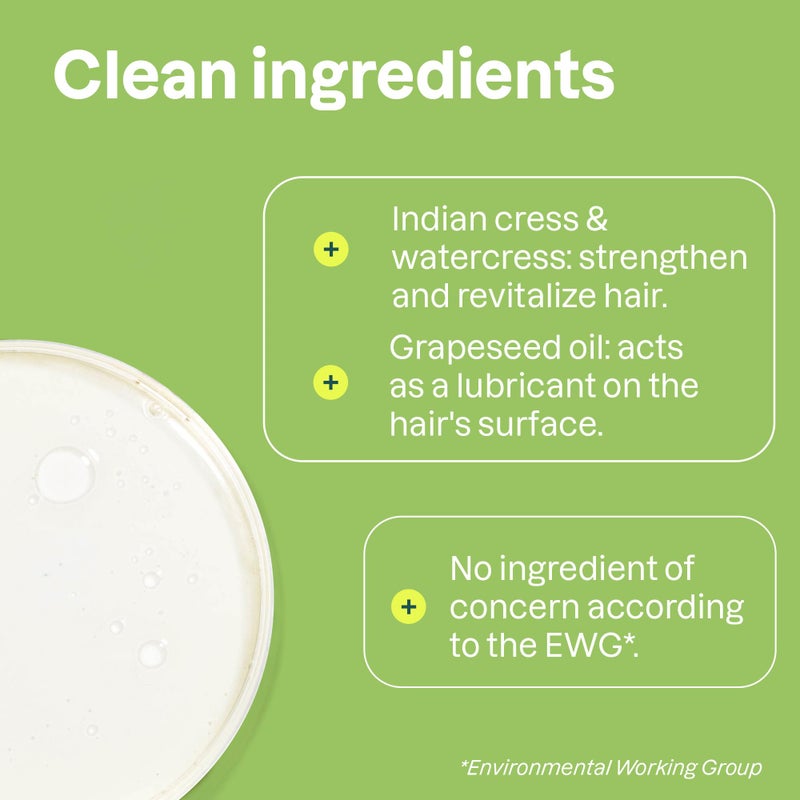 ATTITUDE Nourishing Hair Shampoo, EWG Verified, For Dry and Damaged Hair, Naturally Derived Ingredients, Vegan and Plant Based, Grapeseed Oil and Olive Leaves, 16 Fl Oz - Image 4