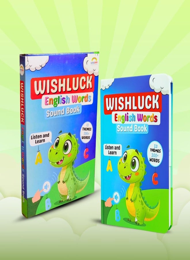 WishLuck Interactive English Word Book for Kids | Educational Vocabulary Sound Book for Language & Speech Development | Talking Learning Book | Screen-Free Early Learning Toy - Image 4