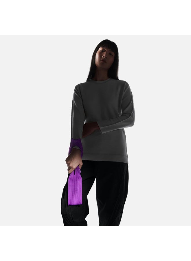 ELTRAZONE iPhone Pocket 80CM Single-Shoulder Phone Pocket Mini Short Strap Accessory for All Variants, Lightweight Crossbody Mobile Holder with Secure Fit & Easy Access (Purple) - Image 3