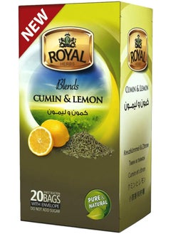 Royal Royal Herbs Tea with Cumin and Lemon 20 Bags 