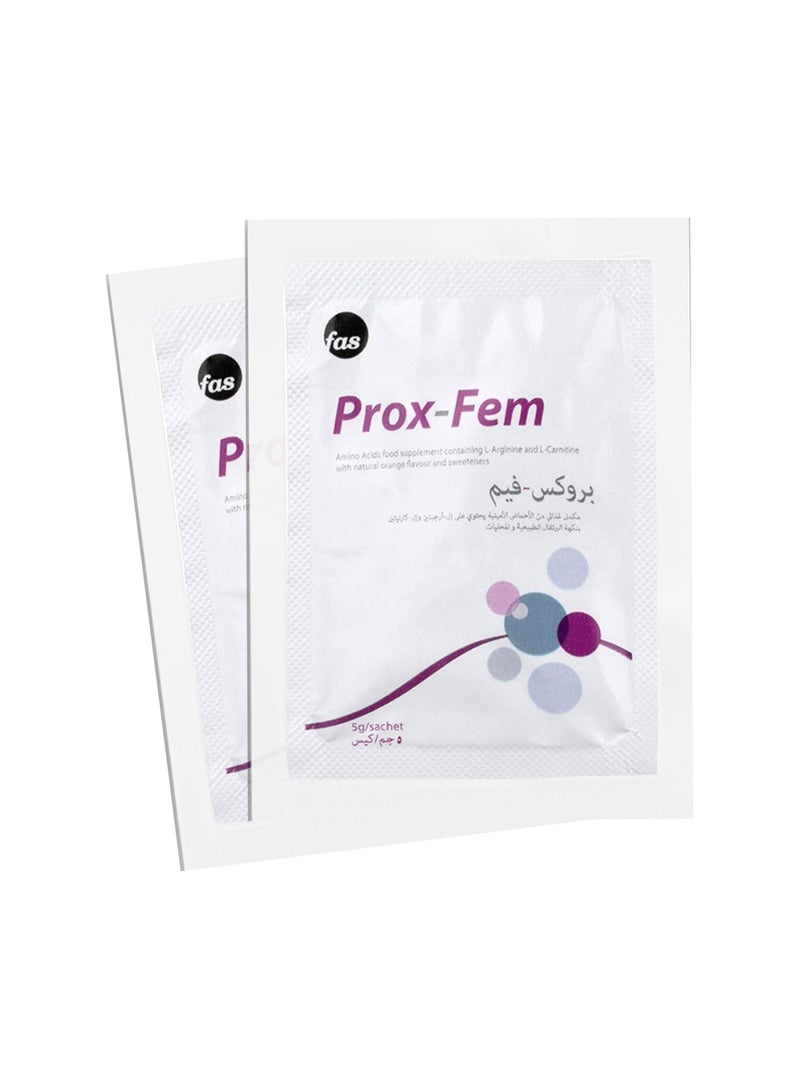 fas Prox-Fem Amino Acid Food Supplement - 30 Sachets  - Image 2