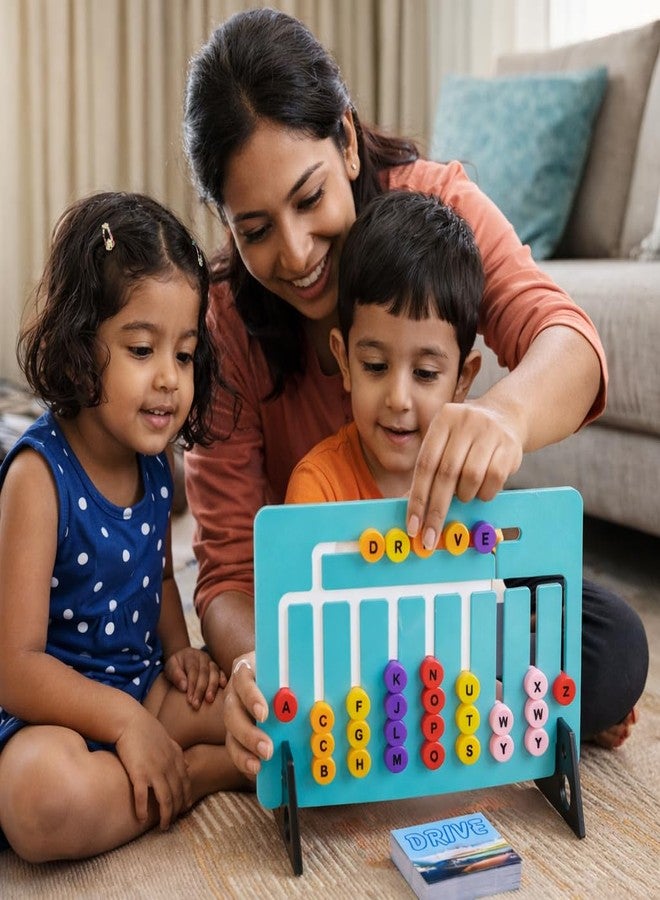 ShinyCharm Montessori Puzzle Games for Kids | Kids Playing Items Indoor | Educational Toys for 3 Year Old & Above | Alphabet & Number Learning Activity Board | Birthday Gift for Boys & Girls - Image 3