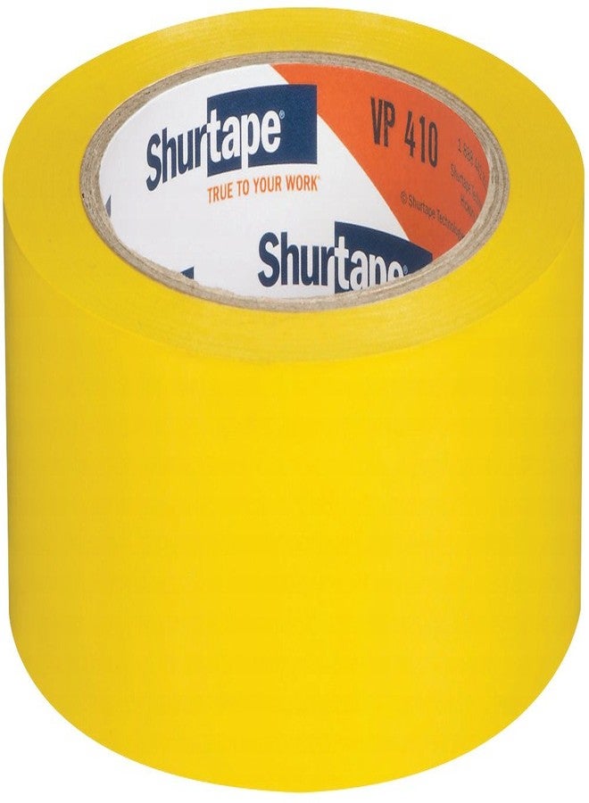 شورتاب مجموعة خطوط ملونة وشريط تحديد من Shurtape VP 410، لتحديد الأرضيات/الممرات أو الترميز اللوني، يتوافق مع معايير الترميز اللوني OSHA، أصفر، 50 مم × 33 متر، لفة واحدة (104874). - Image 2