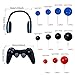 TOSPARTY 26 PCS Video game themes Cake Toppers Headset Cake Decoration Ball Controller Cake Decoration for Birthday Party Cake Decoration Colour - Image 2