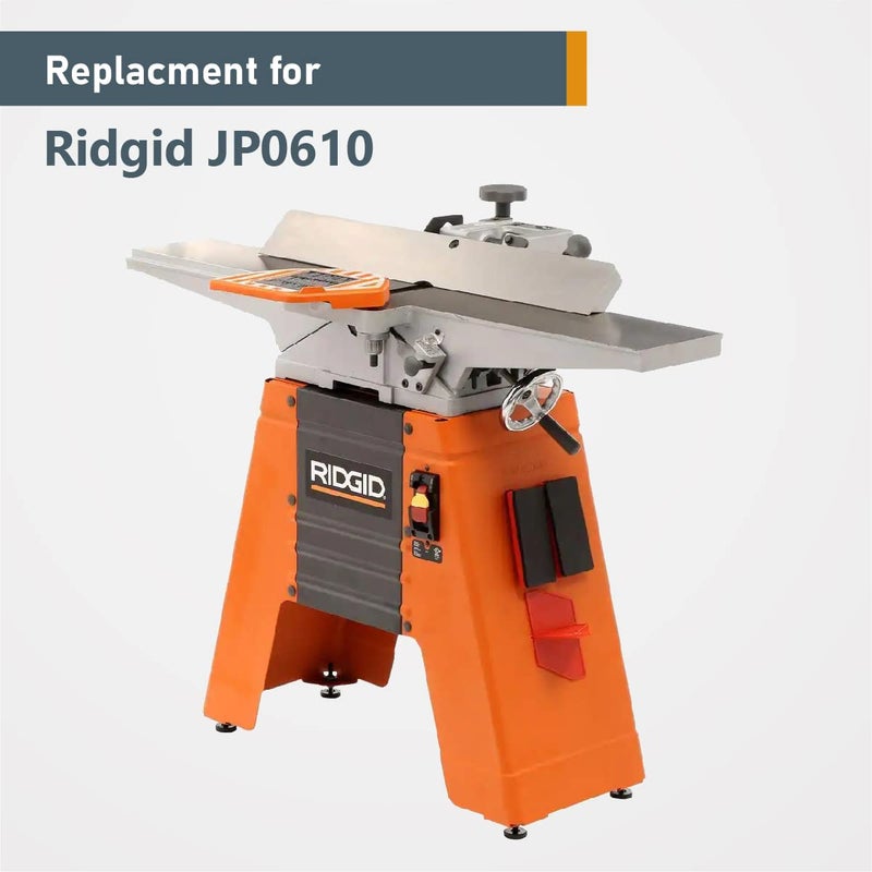 POWERTEC 6-1/8 Inch Jointer Blades for Ridgid JP06000, JP06101, JP0610 Jointer, Replacement for AC8600, JE08008 Jointer Knives, Set of 3 (148020) - Image 5
