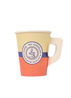 QUALITY Paper Hand Cups 50 Pieces, 9 Oz Coffee Paper Cups, Disposable Water Paper Cups, Tea Cups  - Image 4