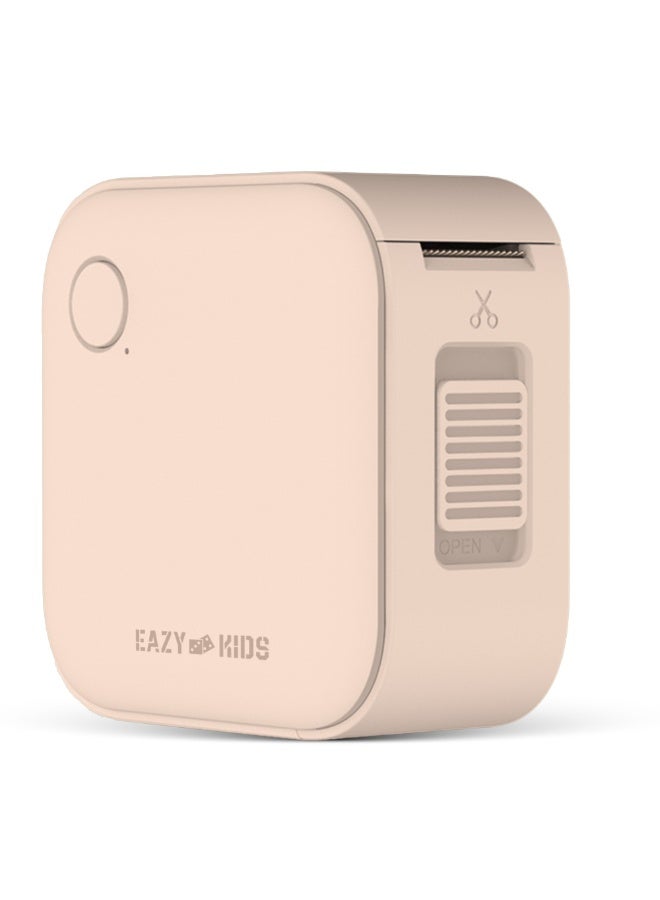 Eazy Kids Mini Label Maker Printer with 180 Labels Roll, Smart App Control for Home, Office, School - Pink - Image 3
