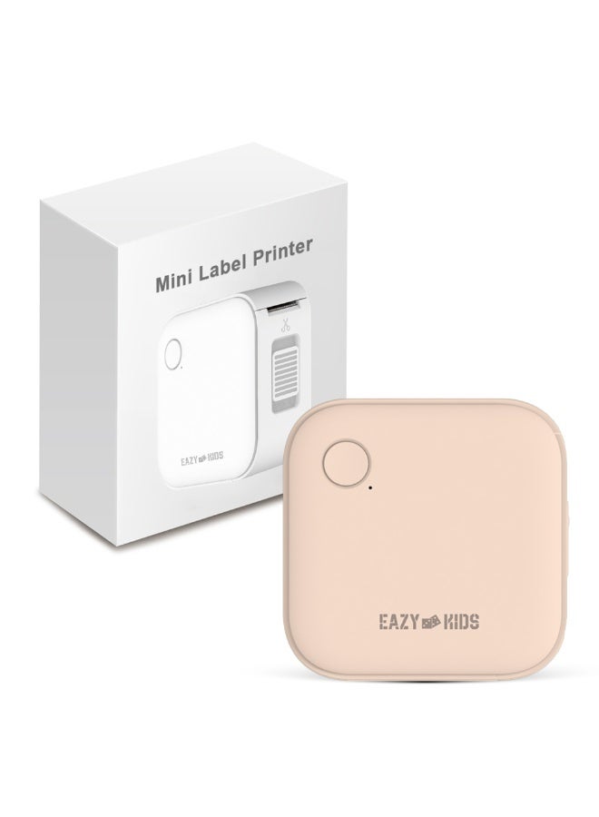 Eazy Kids Mini Label Maker Printer with 180 Labels Roll, Smart App Control for Home, Office, School - Pink - Image 5