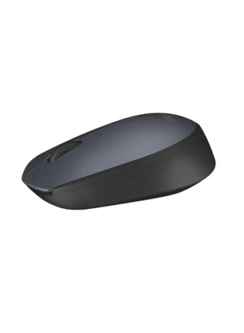 M170 Wireless Mouse, 2.4 GHz with USB Mini Receiver, Optical Tracking, 12-Months Battery Life, Ambidextrous PC/Mac/Laptop - Grey/Black