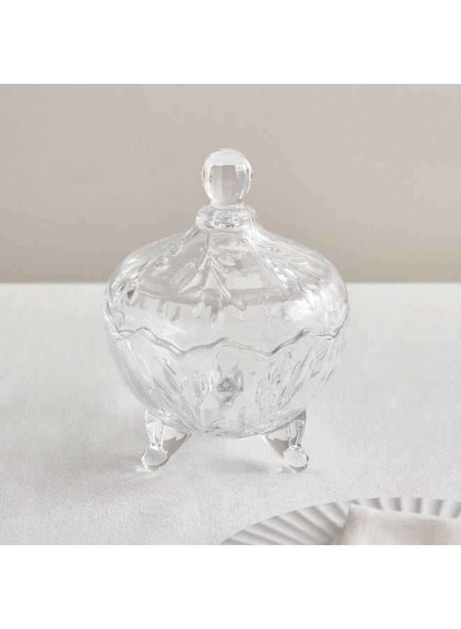 وعاء زجاجي بغطاء – 15 × 15 × 20 سم - Image 5