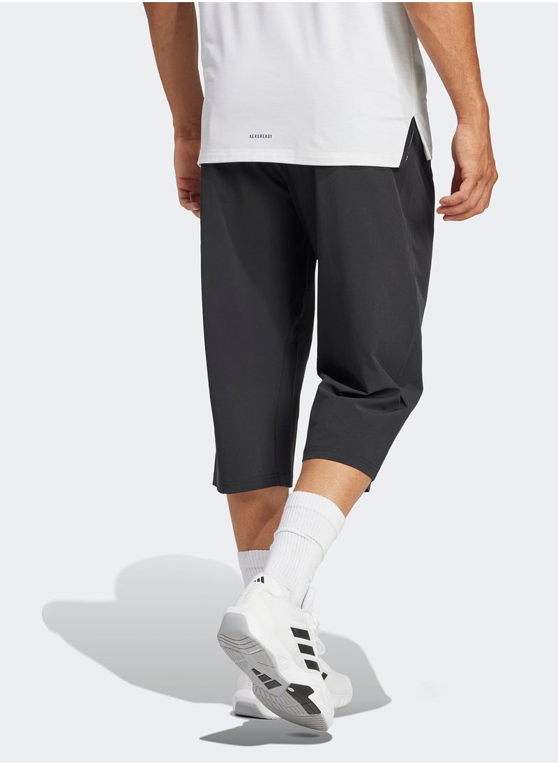 Adidas - 3/4 Essential Woven Sweatpants - Image 1