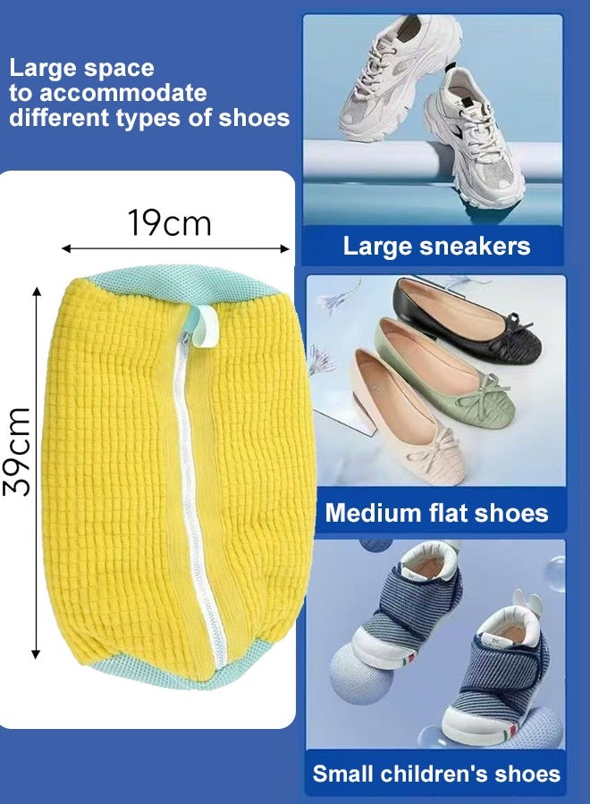 Shoe Washing Machine bag, Shoe Laundry Bag for Sneakers, Boots & Delicate Footwear, Reusable Shoe Cleaning Bag for Washing Machine, Fits All Shoe Types & Sizes  - Image 2