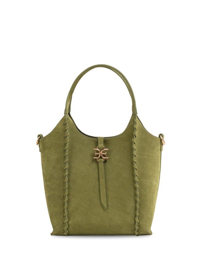 Sam Edelman حقيبة سيلفيا ميني كروس بودي، فستق، مدمجة (6 × 8.25 × 13.75 بوصة) - Image 1