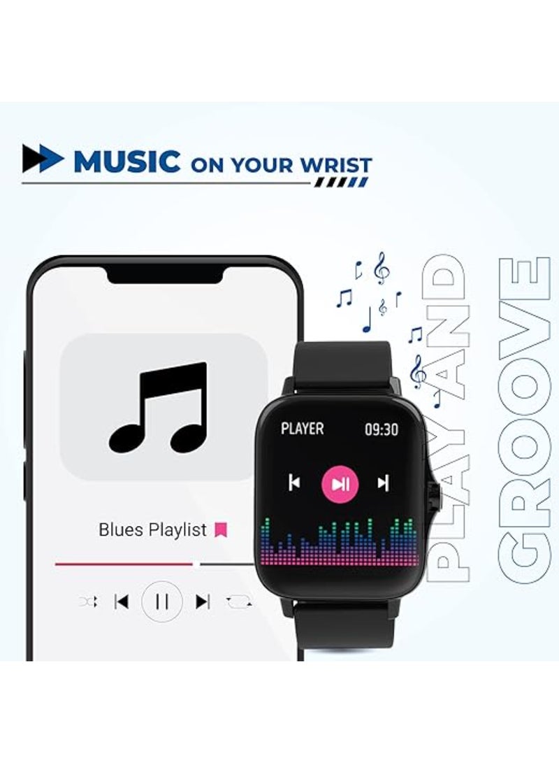 Hammer Renewed - Pulse 2.0 Smart Watch, 1.69" Screen -Black - Image 5