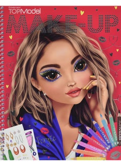 Topmodel 10728 Colouring Book Create Your Makeup Approx. 24 X 19.5 X 1 Cm