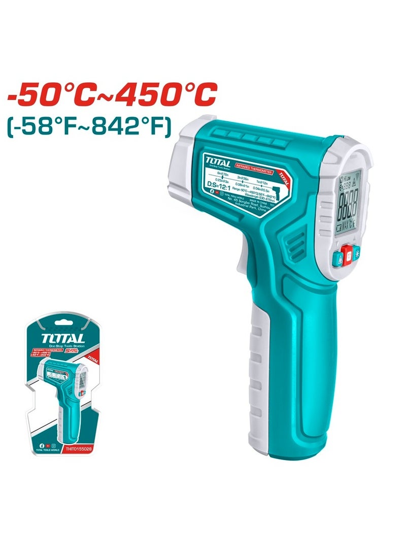 TOTAL Digital Thermometer (-50°C to 450°C) – High-Precision Temperature Measurement