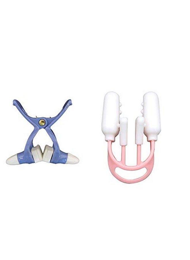 Digital Shoppy 2Pcs Nose Up Clip Shaping Shaper Lifting Bridge Straightening Corrector Make Up Beauty Tools - Image 1