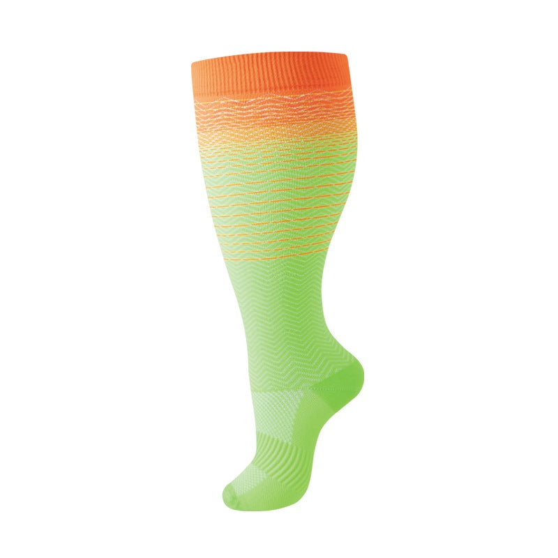 Plus Fertilizer Plus Pressure Socks Nylon Nurses Socks Men'S And Women'S Running Fitness Compression Socks - Image 1
