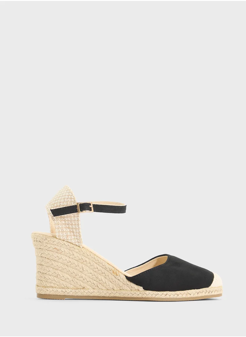 ELLA Heeled Espadrille Pump