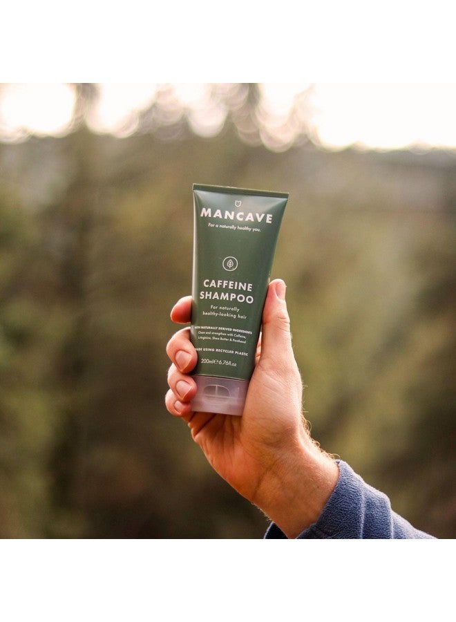 ManCave شامبو الكافيين الطبيعي 6.76 أونصة سائلة - Image 4