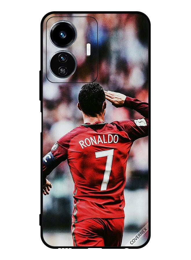 Covernex Protective Case Cover For vivo Y77e Ronaldo Salute To Crowd - Image 1