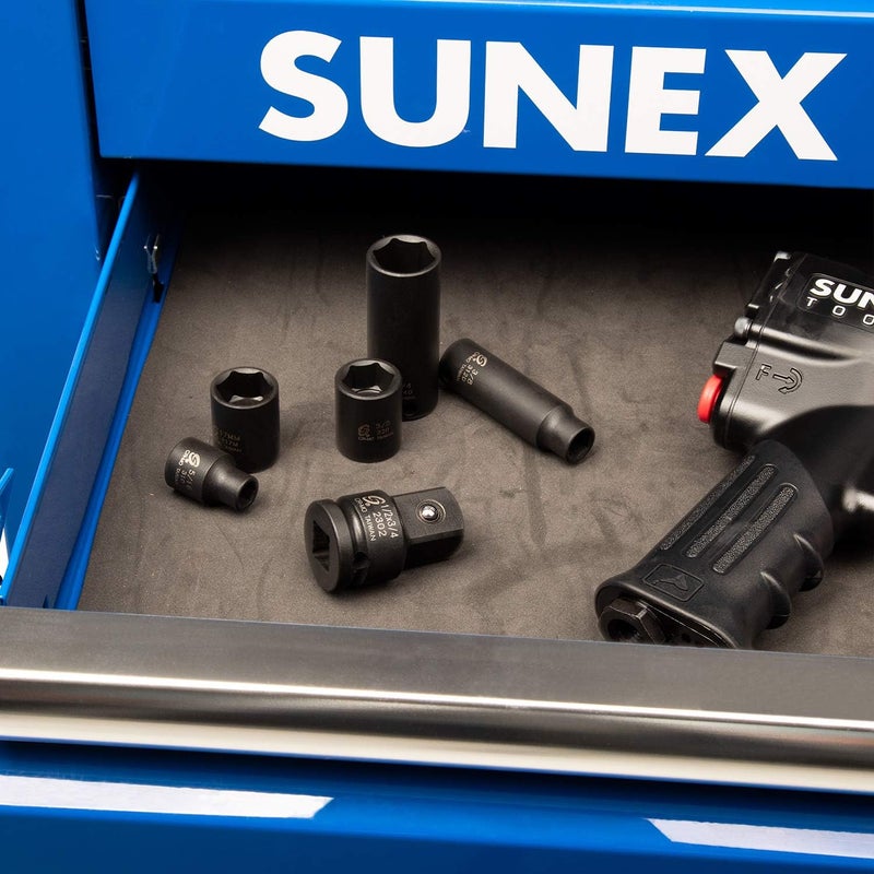 SUNEX محول تأثير Sunex Tools 2302 1/2 بوصة - 1/2" أنثوي إلى 3/4" ذكر، فولاذ Cr-Mo مع قفل كروي - Image 5