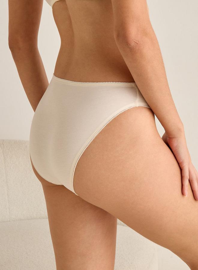 Splash FAV Bow Detail Bikini Briefs - Set of 5 - Image 2