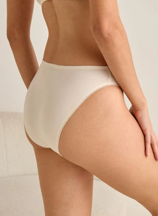 Splash FAV Bow Detail Bikini Briefs   Set of 5