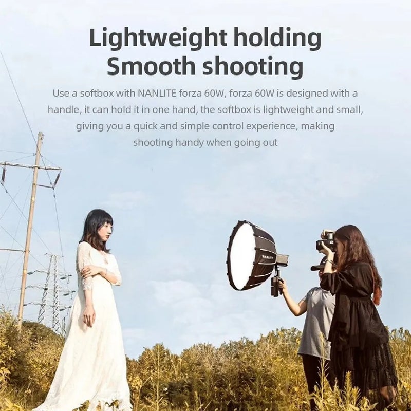 نانليت صندوق إضاءة ناعم Nanlite, Bowens Adapter - Image 5