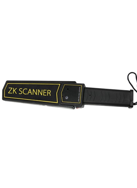 ZKTeco Portable Handheld High Sensitivity Metal Scanner Metal Finder alarm and Vibration Super Scanner