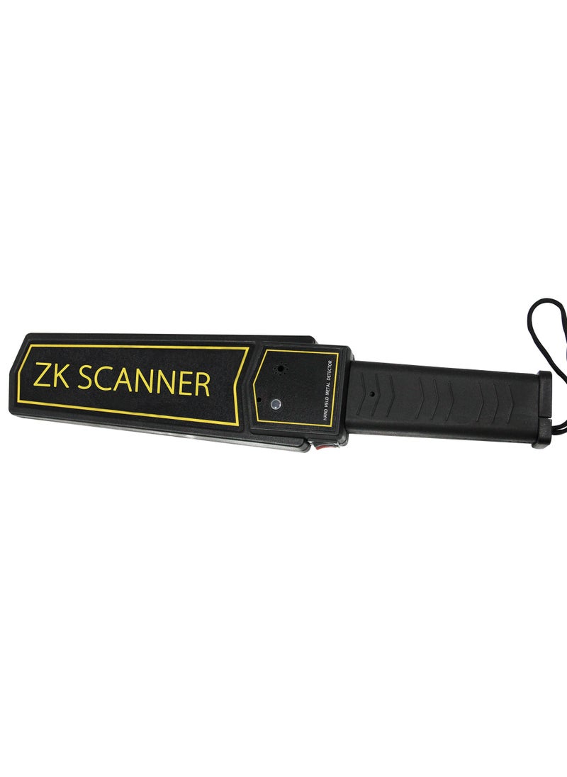 ZKTeco Portable Handheld High Sensitivity Metal Scanner Metal Finder alarm and Vibration Super Scanner