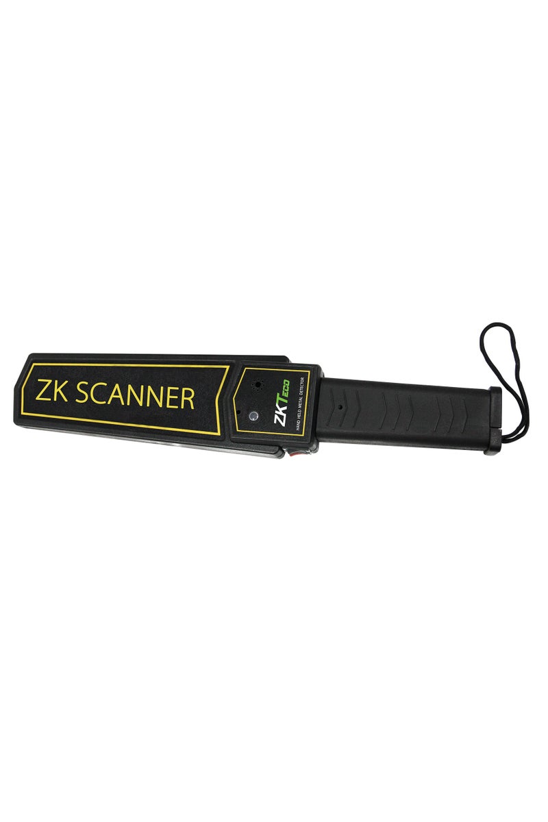 ZKTeco Portable Handheld High Sensitivity Metal Scanner Metal Finder alarm and Vibration Super Scanner