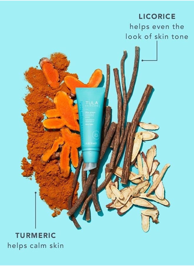 TULA Skin Care Filter Primer Luminizing & Moisturizing Primer | Prime, Smooth & Illuminate with a Filter-Like Finish | First Light, 1 fl. oz.  - Image 2