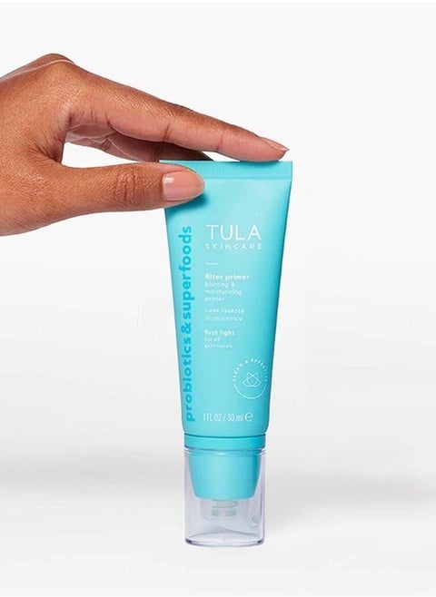 Skin Care Filter Primer Luminizing & Moisturizing Primer | Prime, Smooth & Illuminate with a Filter-Like Finish | First Light, 1 fl. oz.