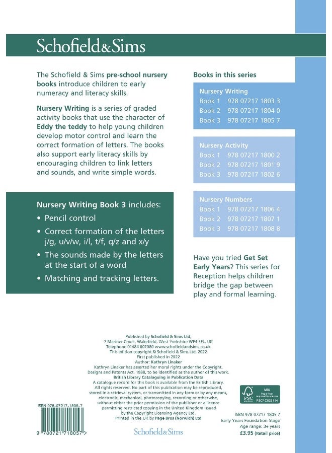 Nursery Writing Book 3 - Image 2